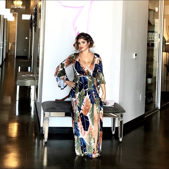 elegant tropical dresses